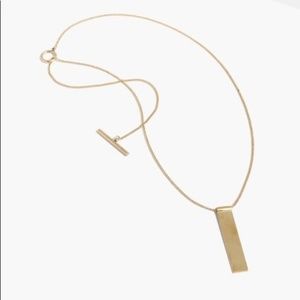 Madewell Rivet & Thread pendant necklace
